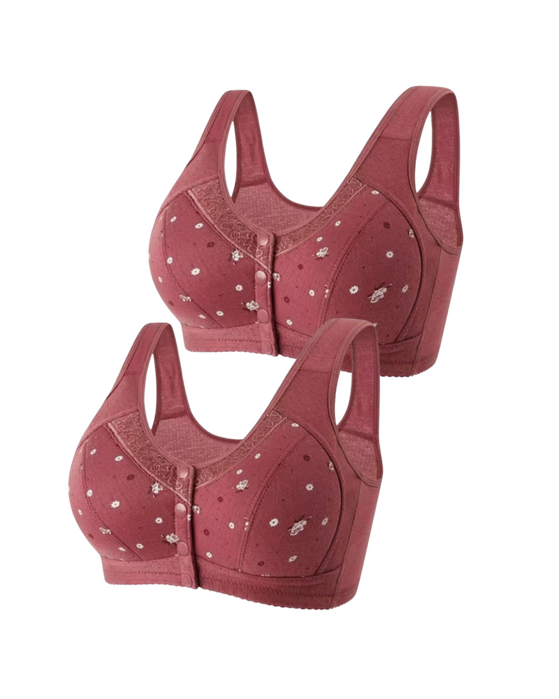 Sutiã Reforçado Botão Frontal [Pague 1 Leve 2] 🎁