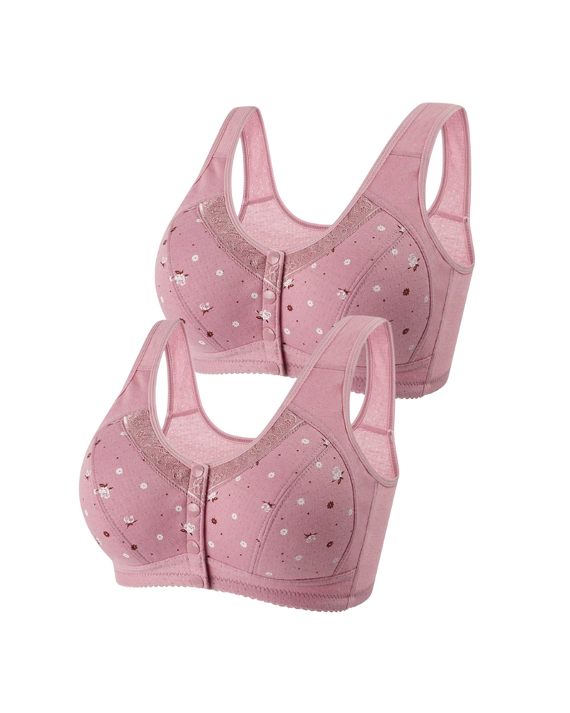 Sutiã Reforçado Botão Frontal [Pague 1 Leve 2] 🎁