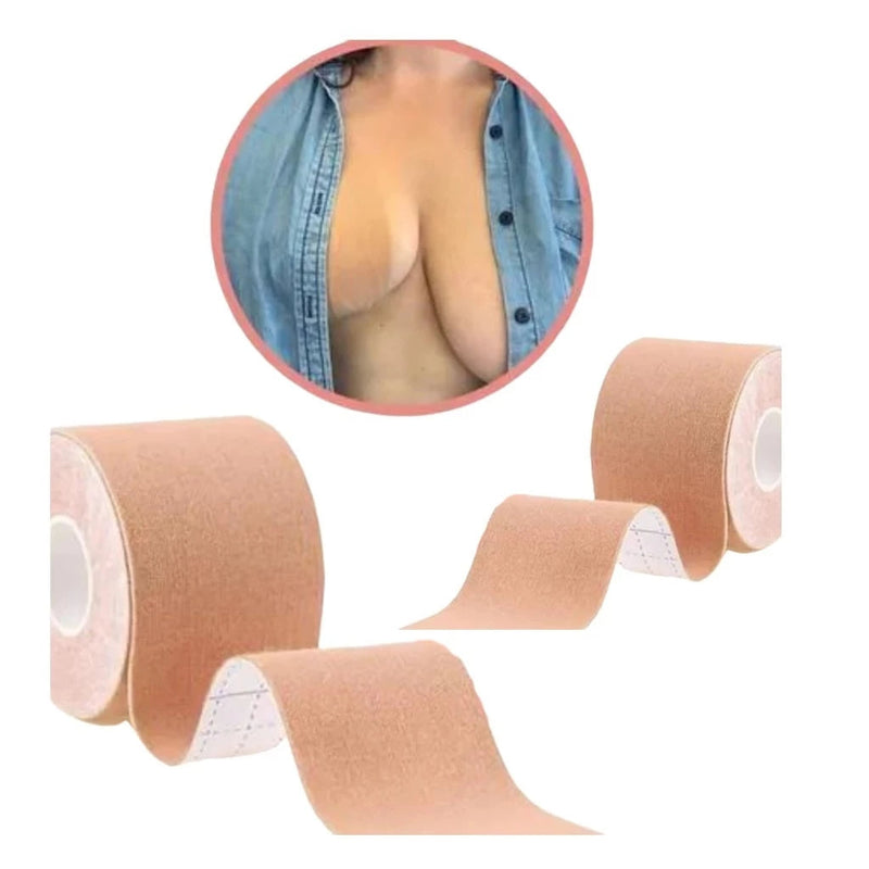 Sutiã Fita Levanta Seios com Efeito Push-Up Invisível - COMPRE 1 LEVE 2