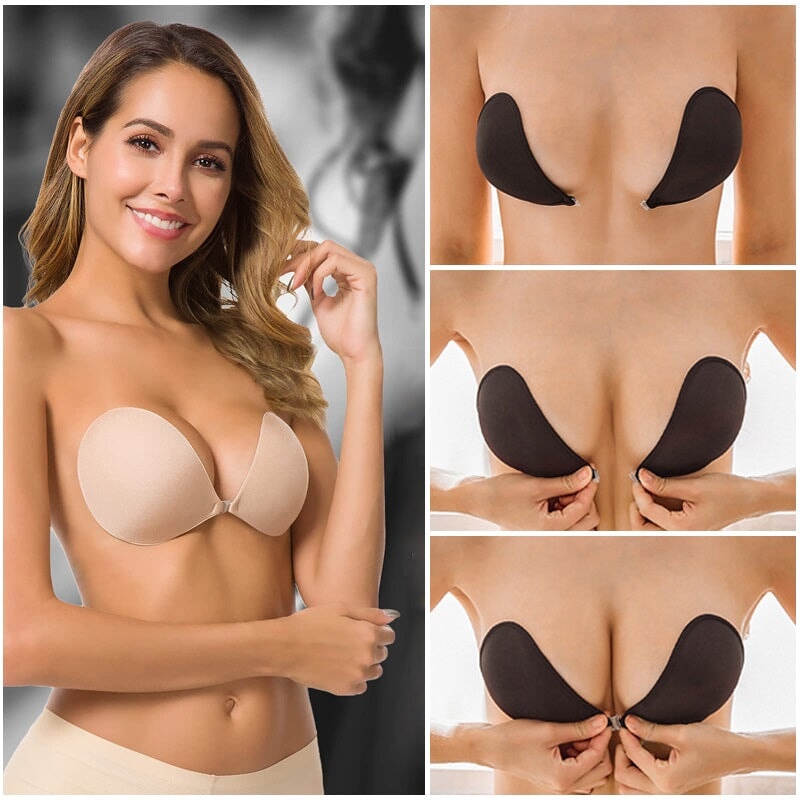 Sutiã Adesivo de Silicone Push Up